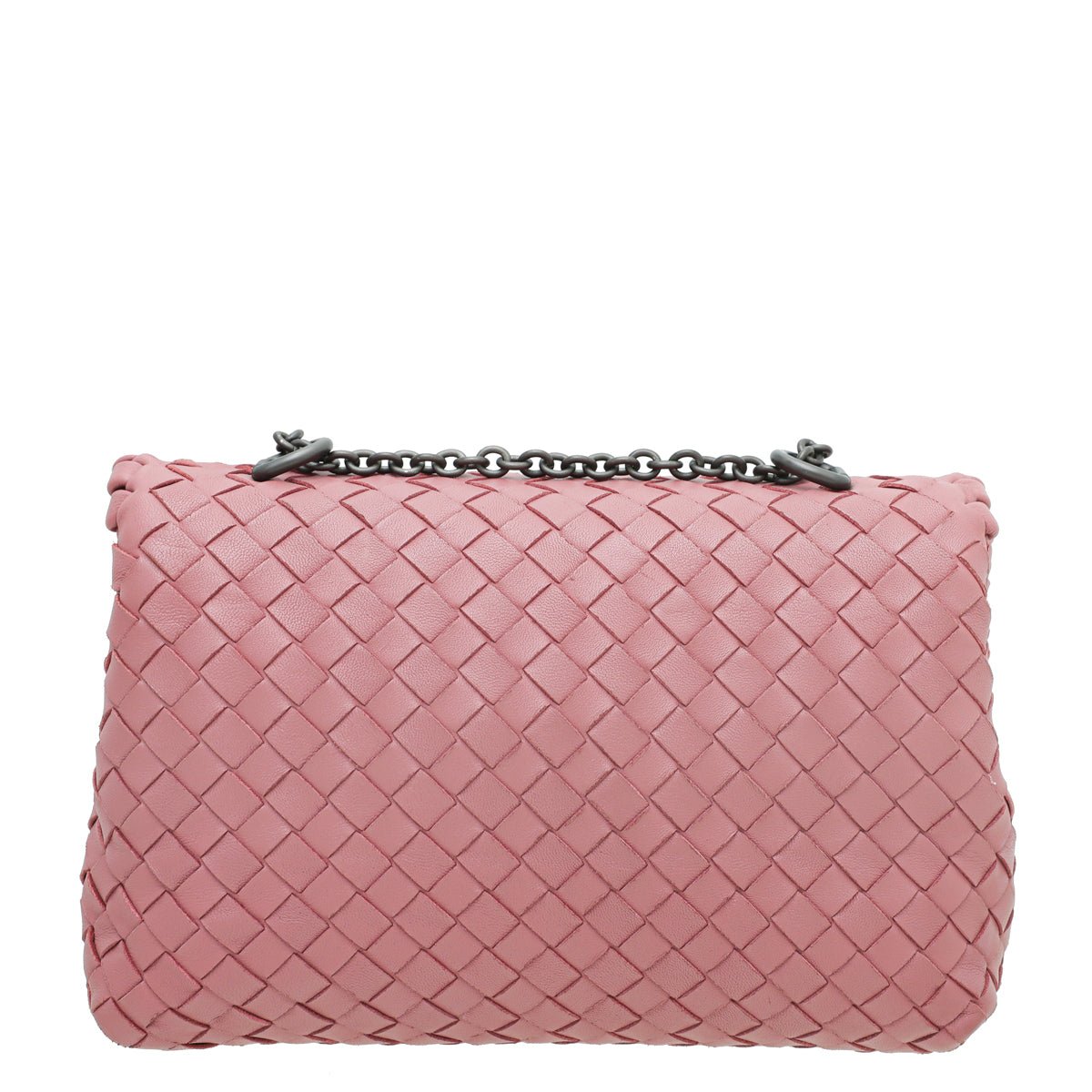 Bottega Veneta Old Rose Intrecciato Small Bag