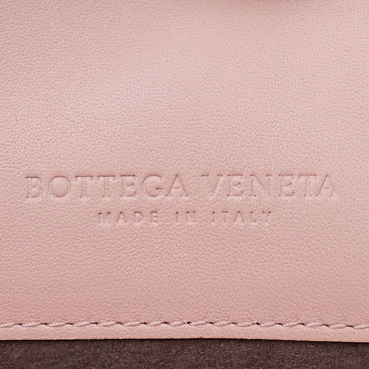 Bottega Veneta Peach Intrecciato Nappa Olimpia Shoulder Bag