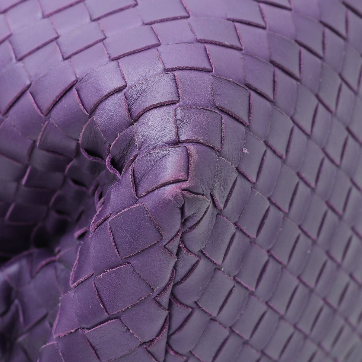 Bottega Veneta Purple Intrecciato Bag