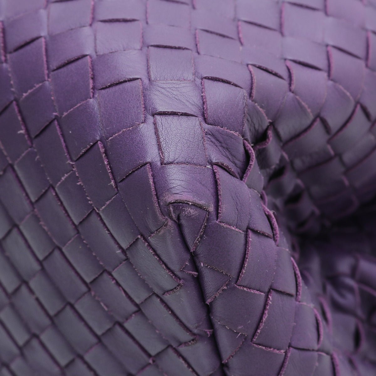 Bottega Veneta Purple Intrecciato Bag