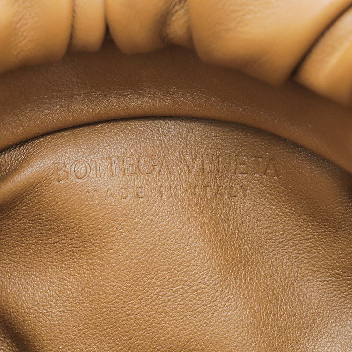 Bottega Veneta Teak Chain Pouch