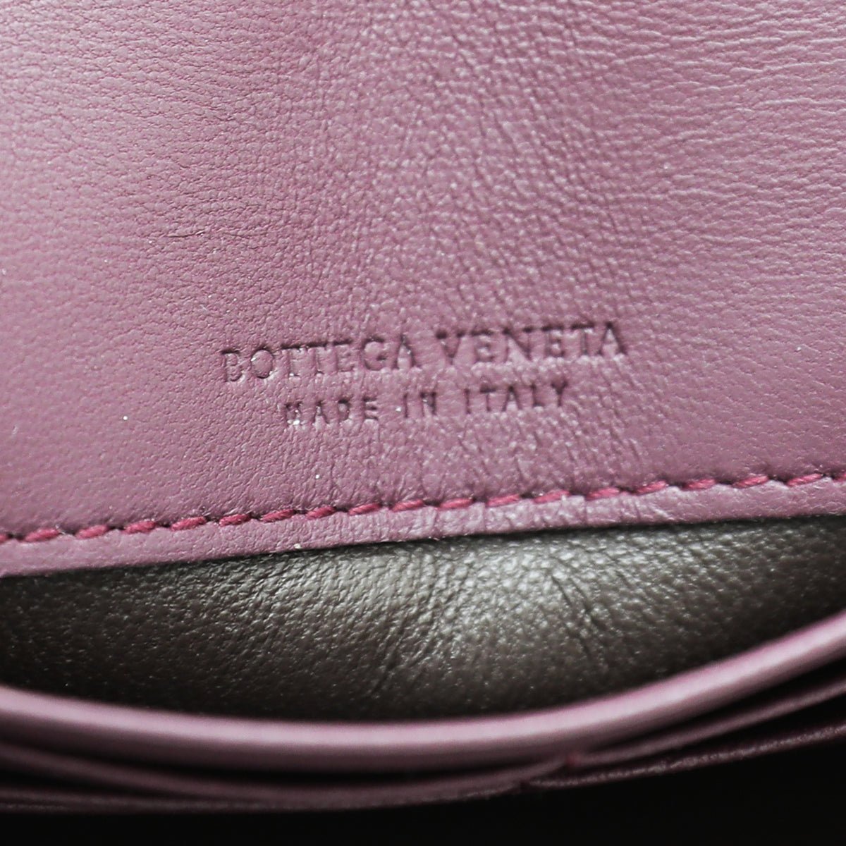 Bottega Veneta Violet Intrecciato Nappa Flap Continental Wallet