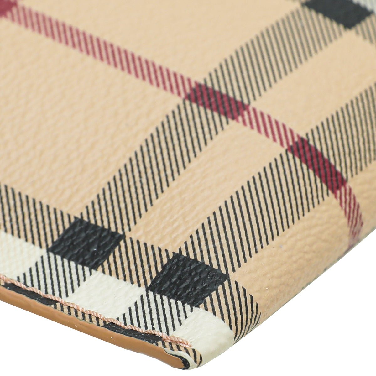 Burberry Beige Haymarket Check Peyton Crossbody Bag