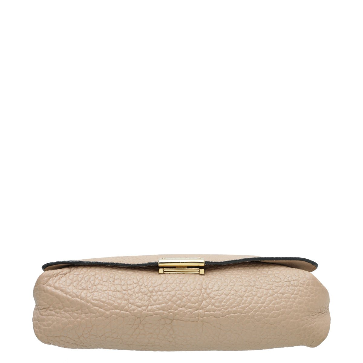 Burberry Beige Signature Grain Medium Mildenhall Crossbody Bag