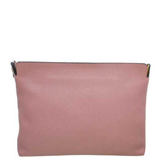 Burberry Bicolor Large Clutch