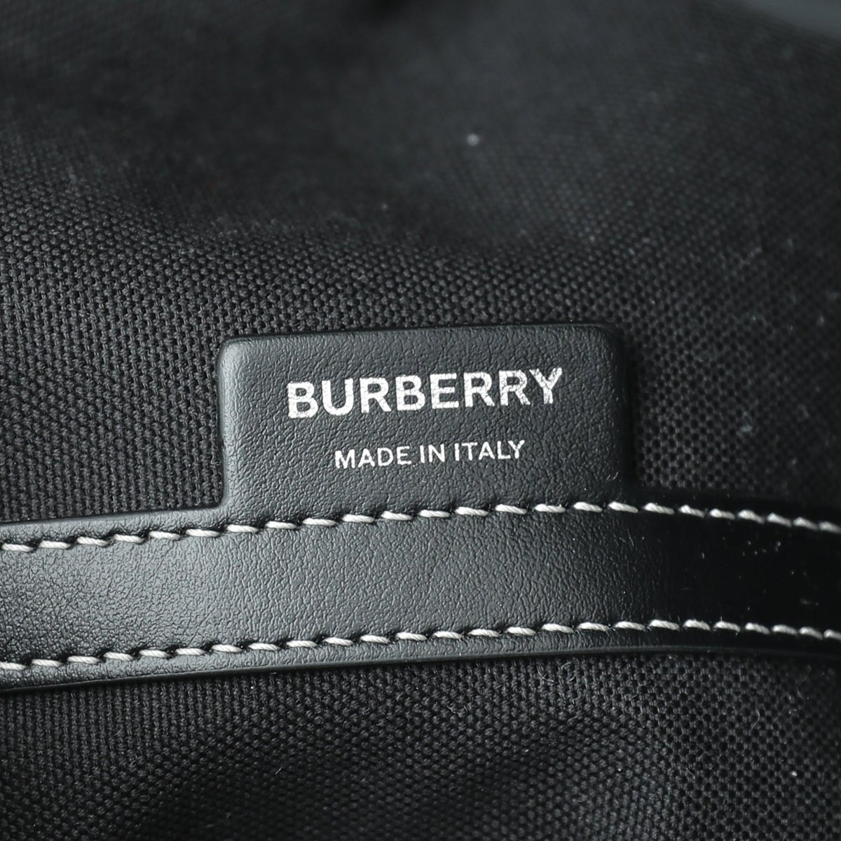 Burberry Bicolor TB Monogram Mini Beach Tote Bag