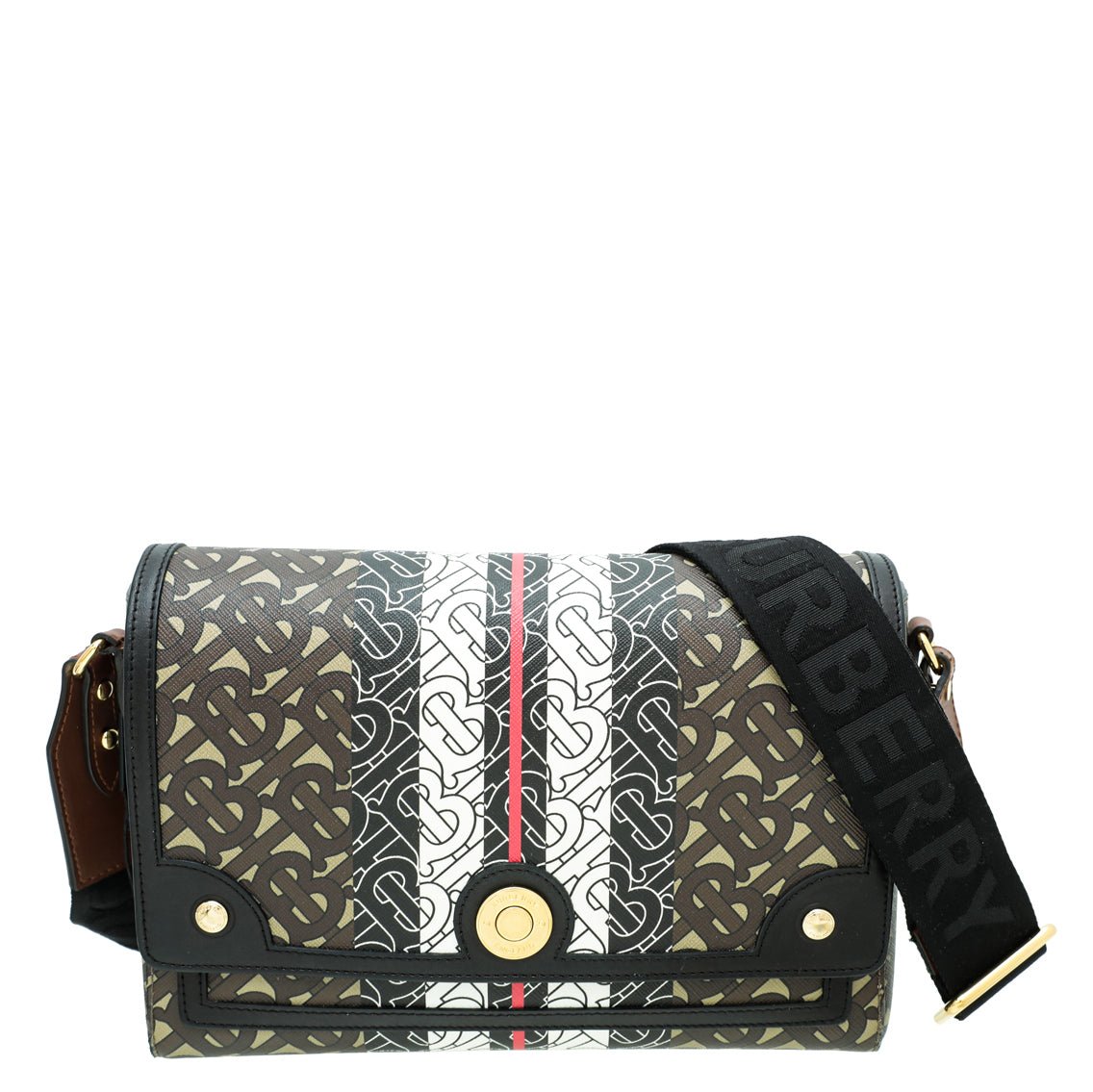 Burberry Bicolor TB Monogram Note Crossbody Bag