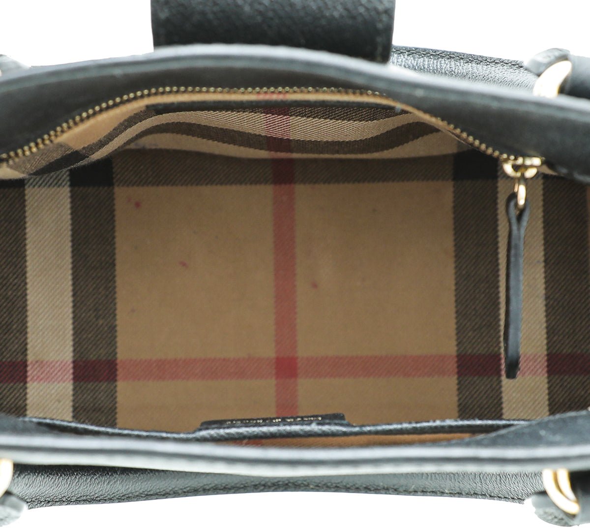 Burberry Black Buckle Tote Small Bag