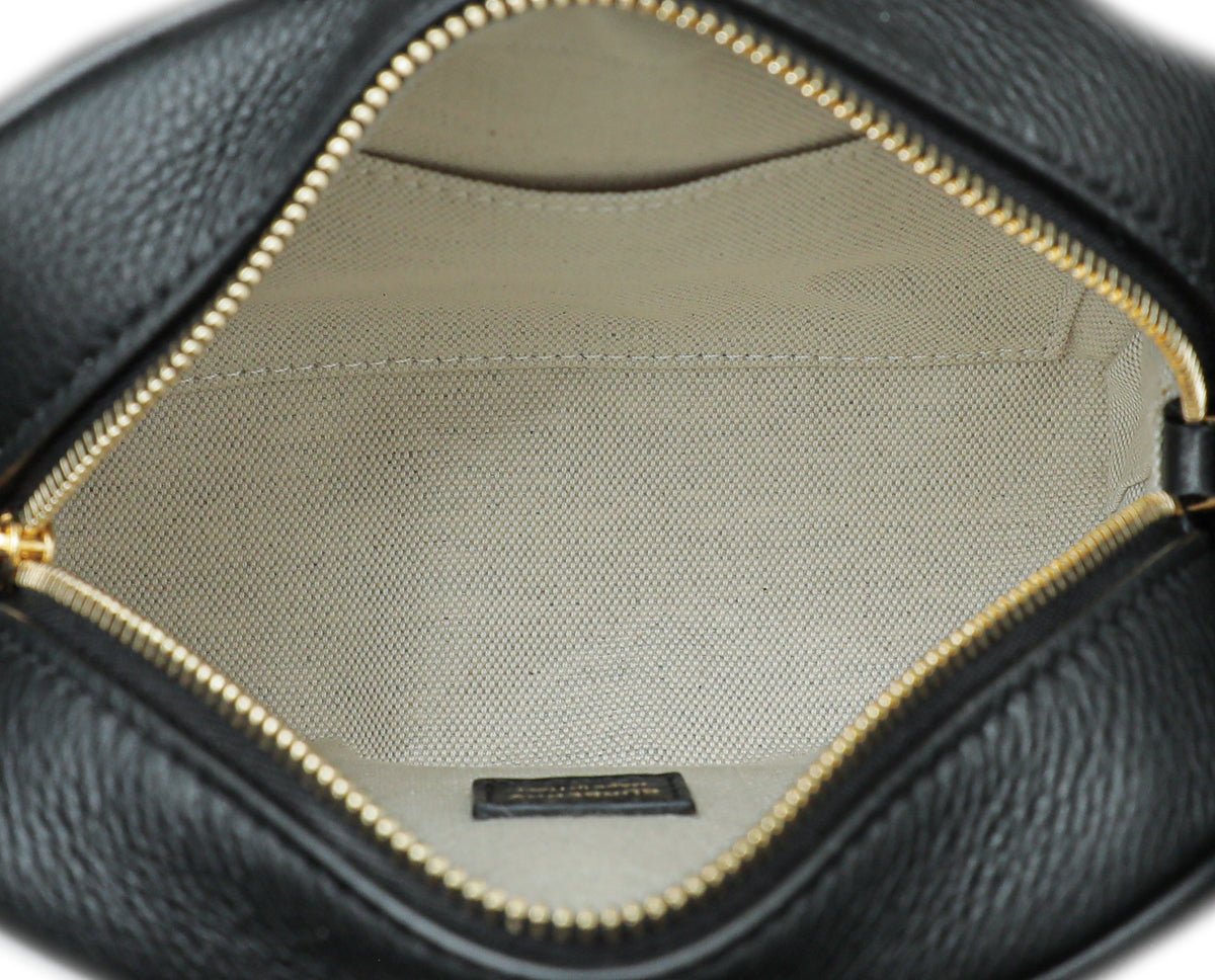 Burberry Black Cube Small Camera Bag