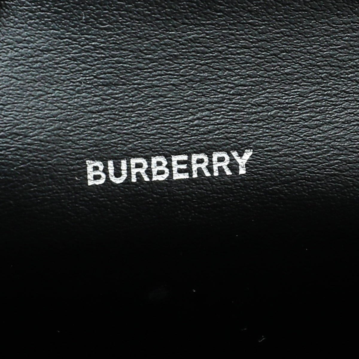 Burberry Black Horseferry Print Mini Jody Chain Card Case