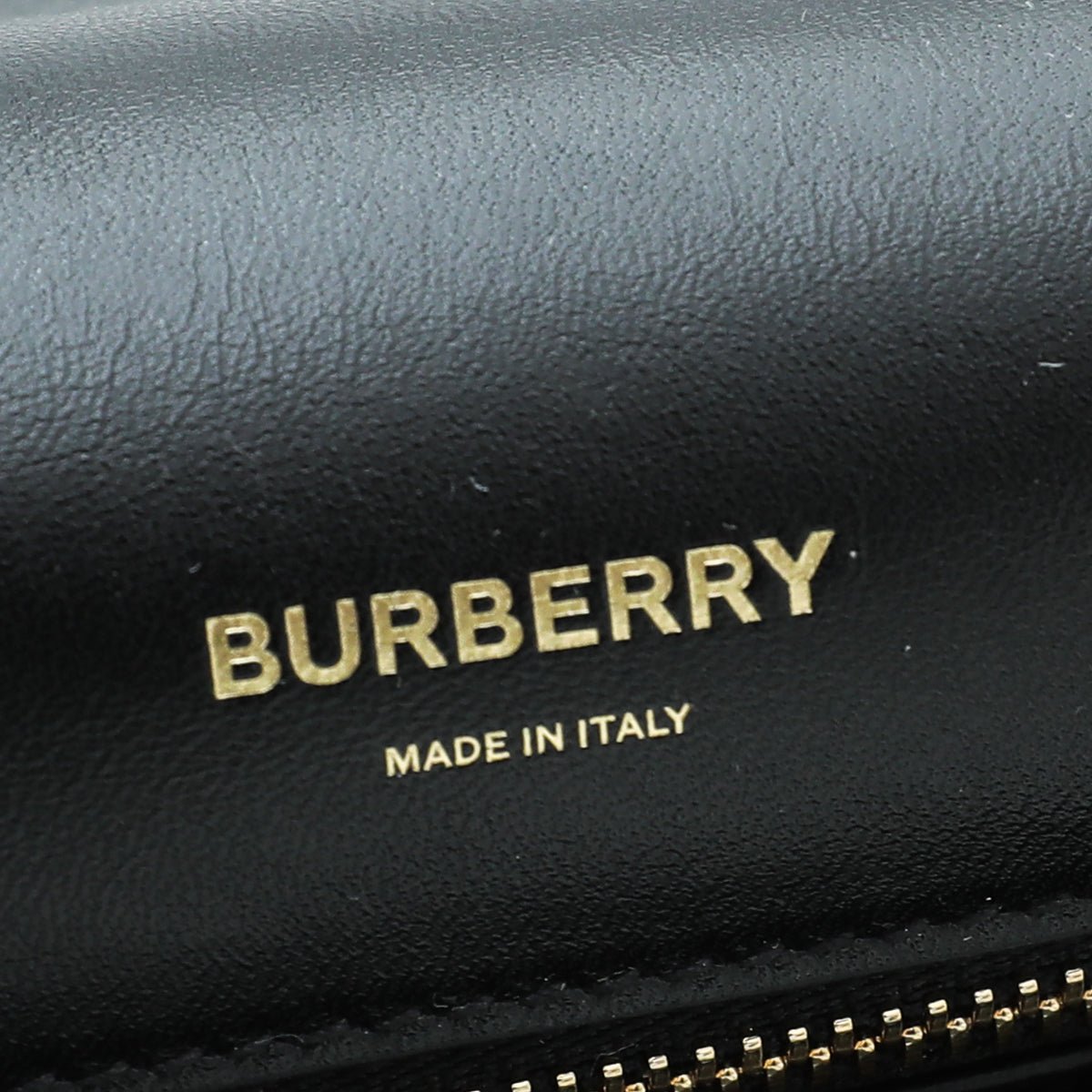 Burberry Black Olympia Medium Flap Chain Bag