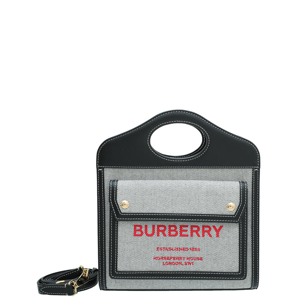 Burberry Black Pocket Mini Bag