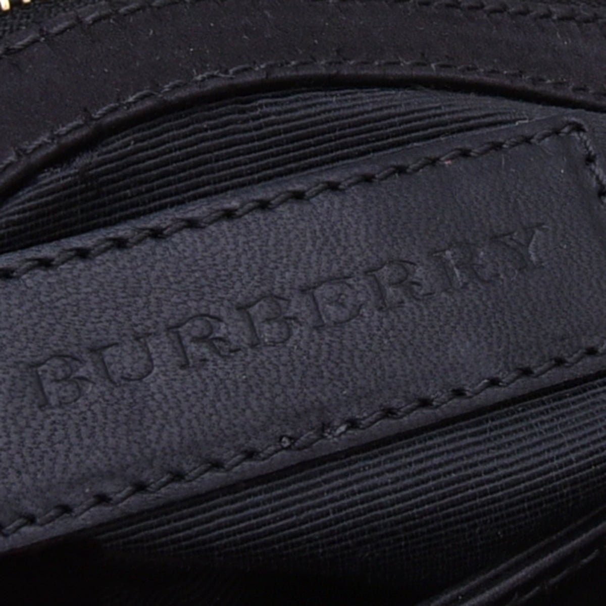 BurBerry Black Satin Mildenhall Bag