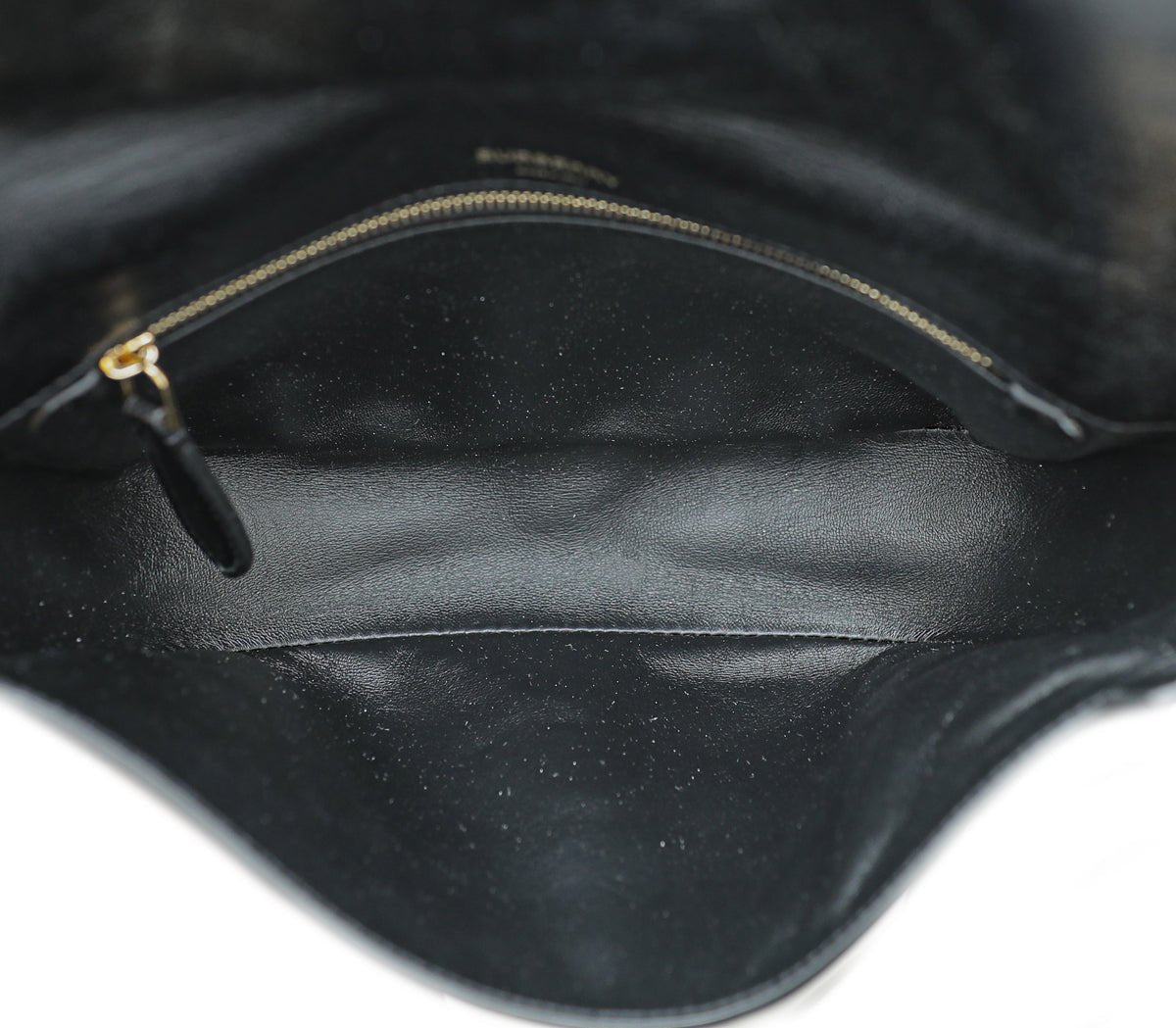 Burberry Black Soft Olympia Small Flap Chain Bag