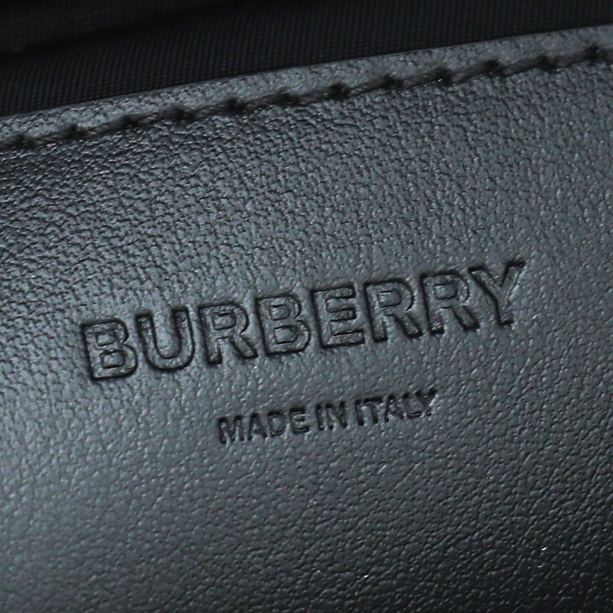 Burberry Black Sonny Diamond Quilted Belt Bag