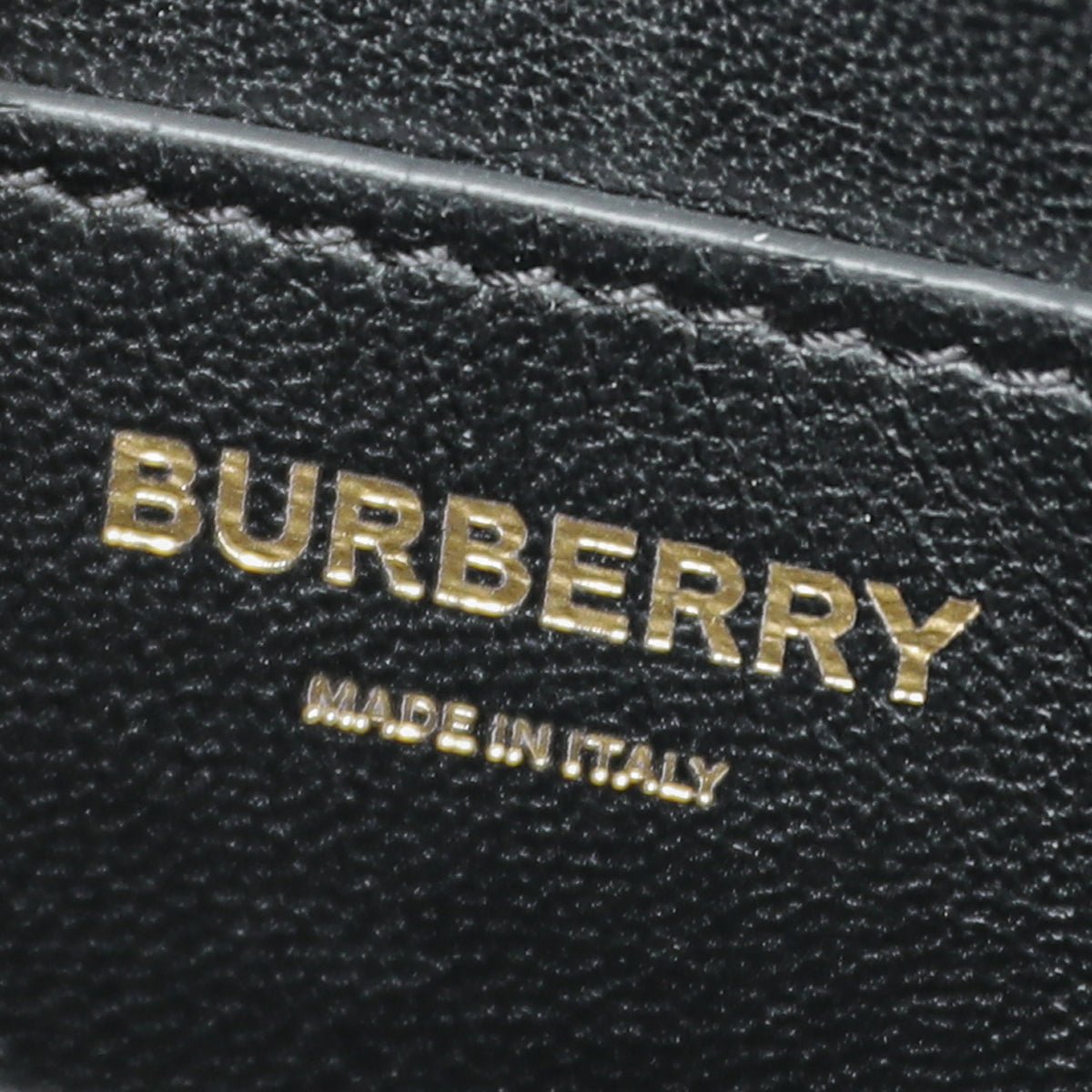 Burberry Black TB Bum Bag Small