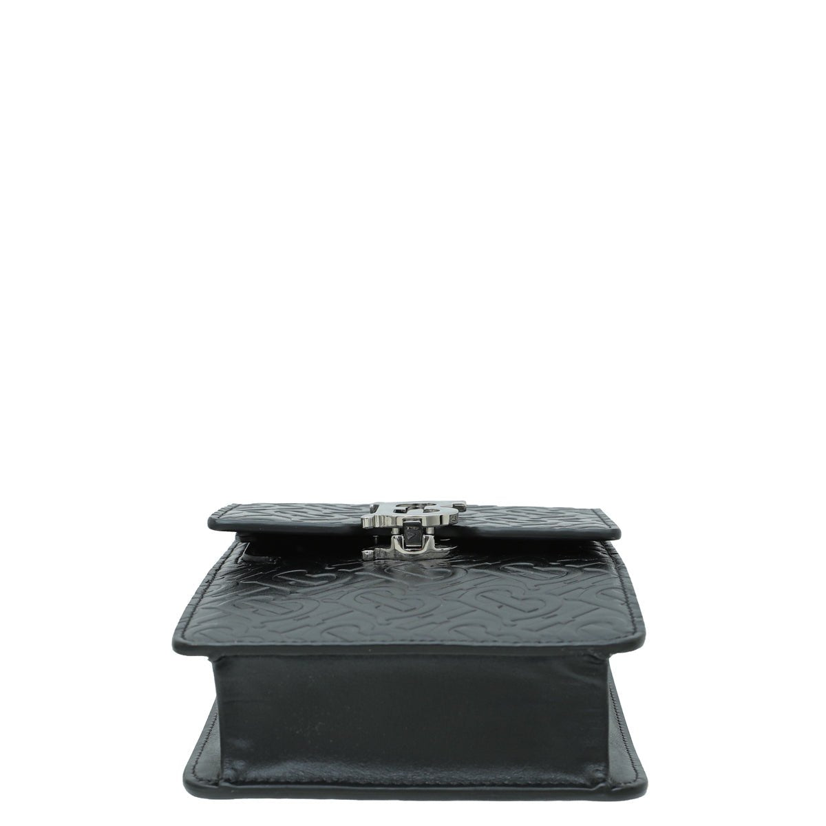 Burberry Black TB Embossed Robin Bag