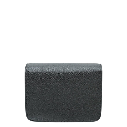 Burberry Black TB Flap Mini Bag