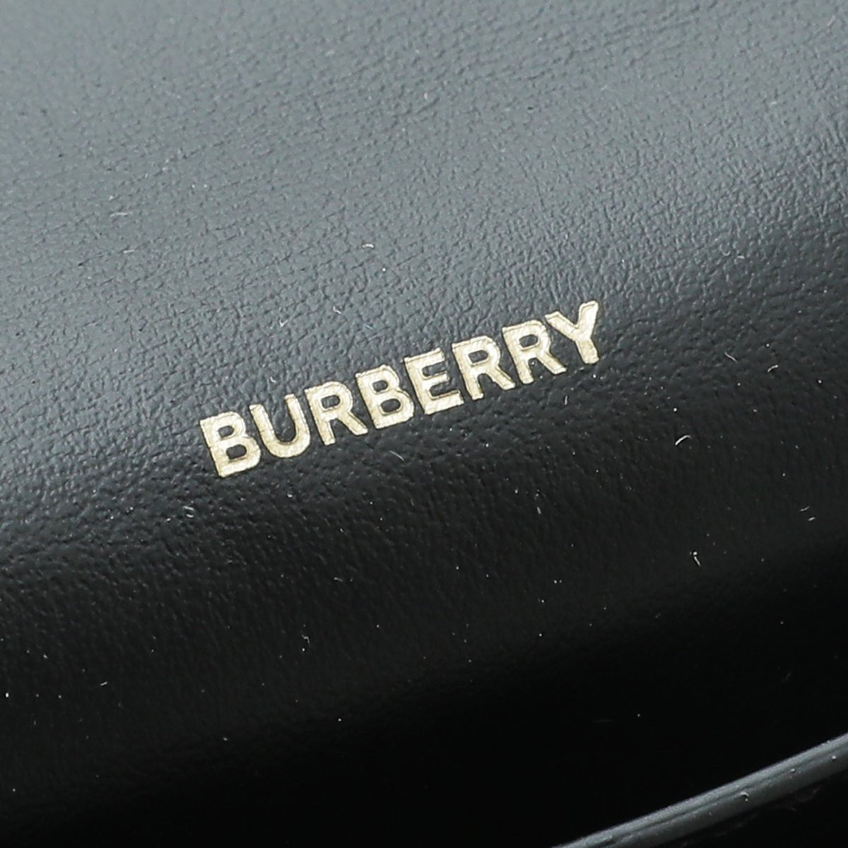 Burberry Black TB Hannah Wallet on Chain