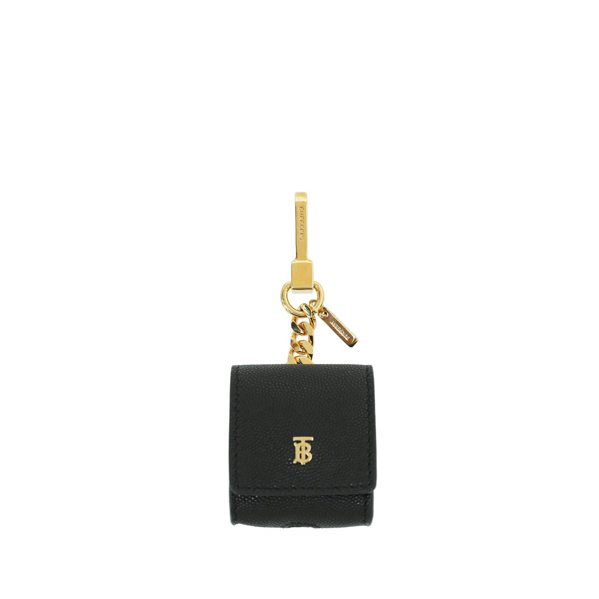 Burberry Black TB Logo Airpod Case