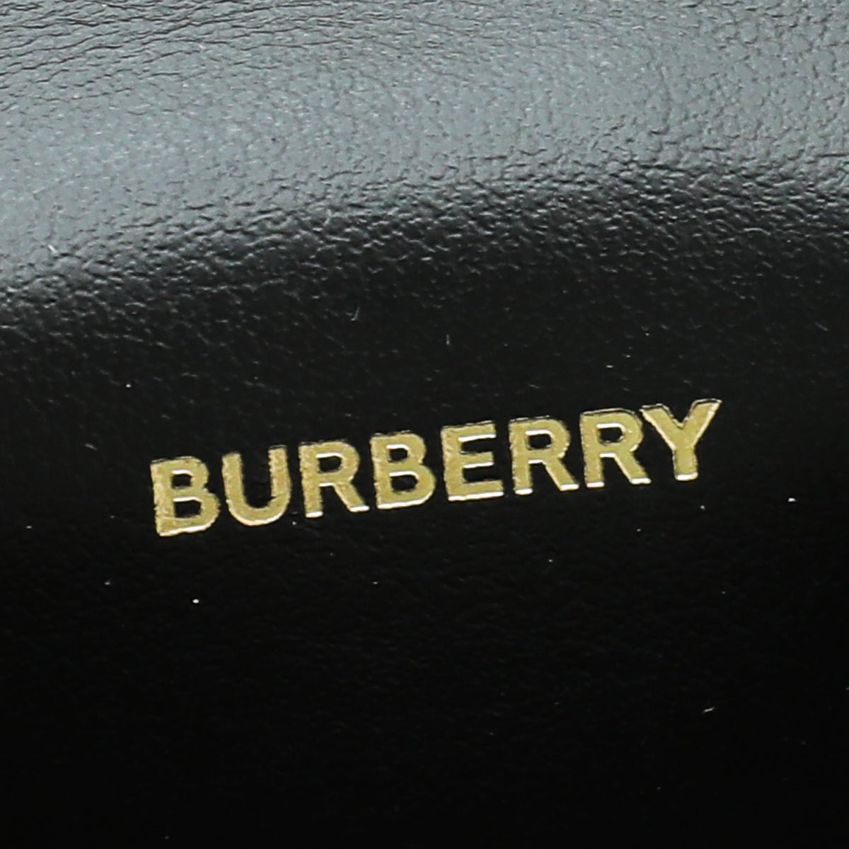 Burberry Black TB Logo Airpod Case