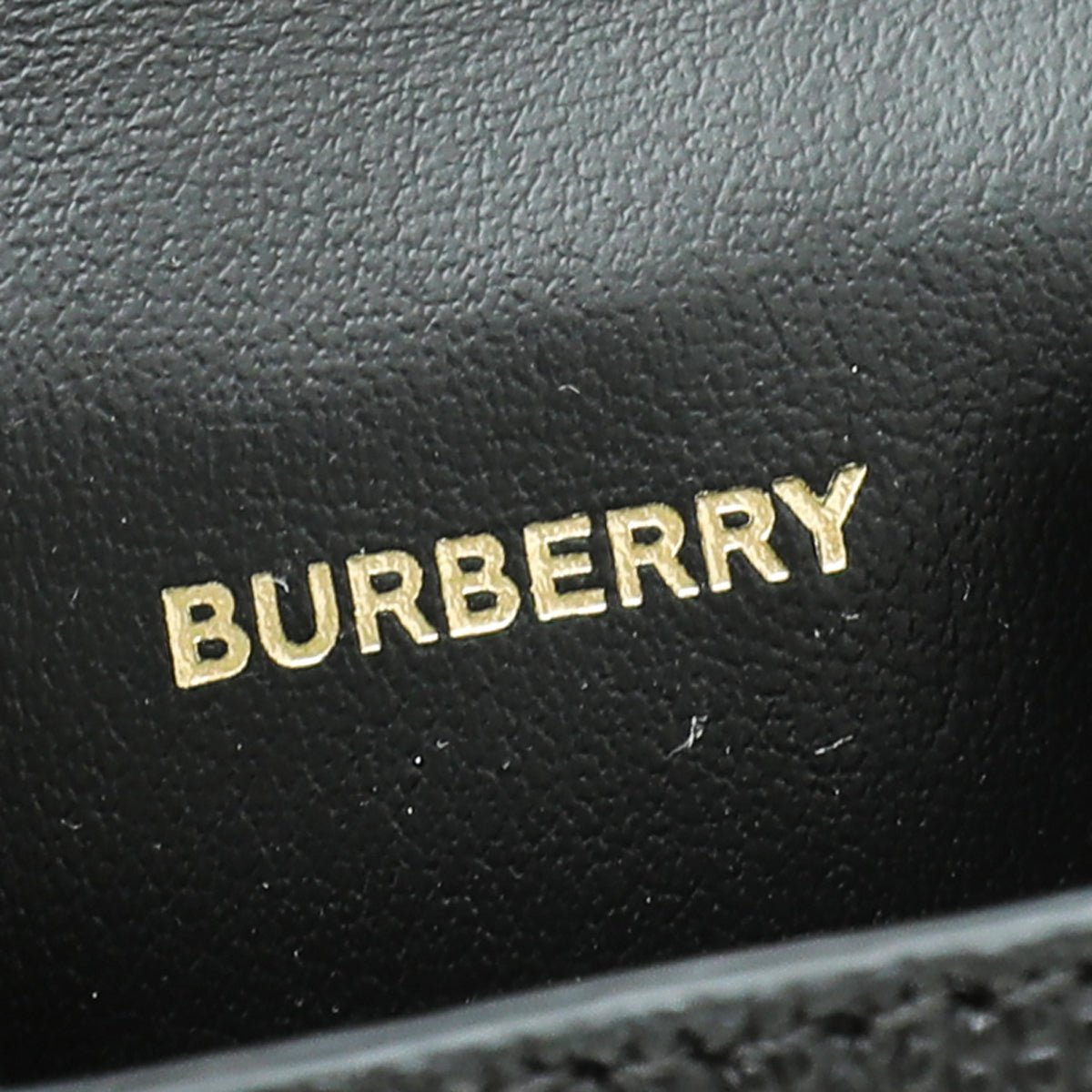 Burberry Black TB Logo Airpod Case