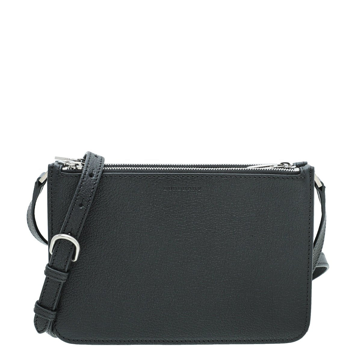 Burberry Black Triple Zipped Crossbody Bag