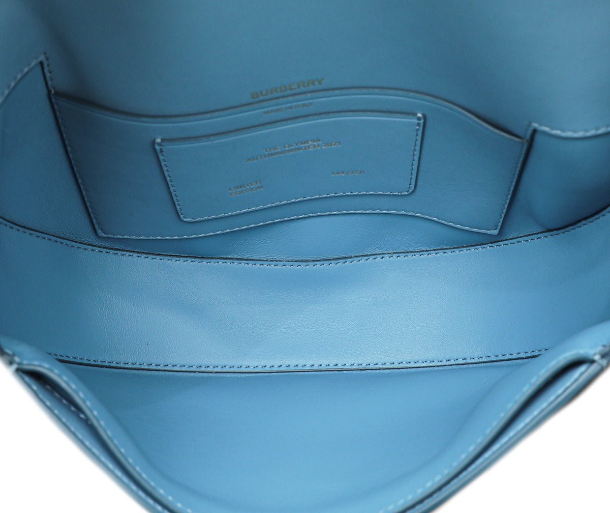 Burberry Blue Topaz Ltd.Ed Olympia Bag