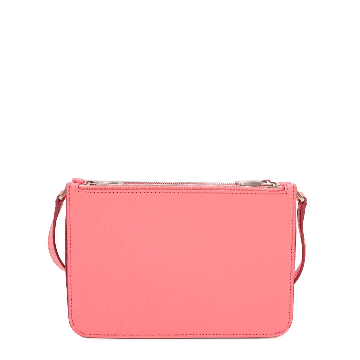 Burberry Blush Pink Triple Zipped Crossbody Bag