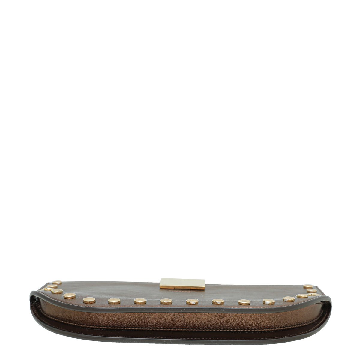 Burberry Bronze Olympia Studs Clutch