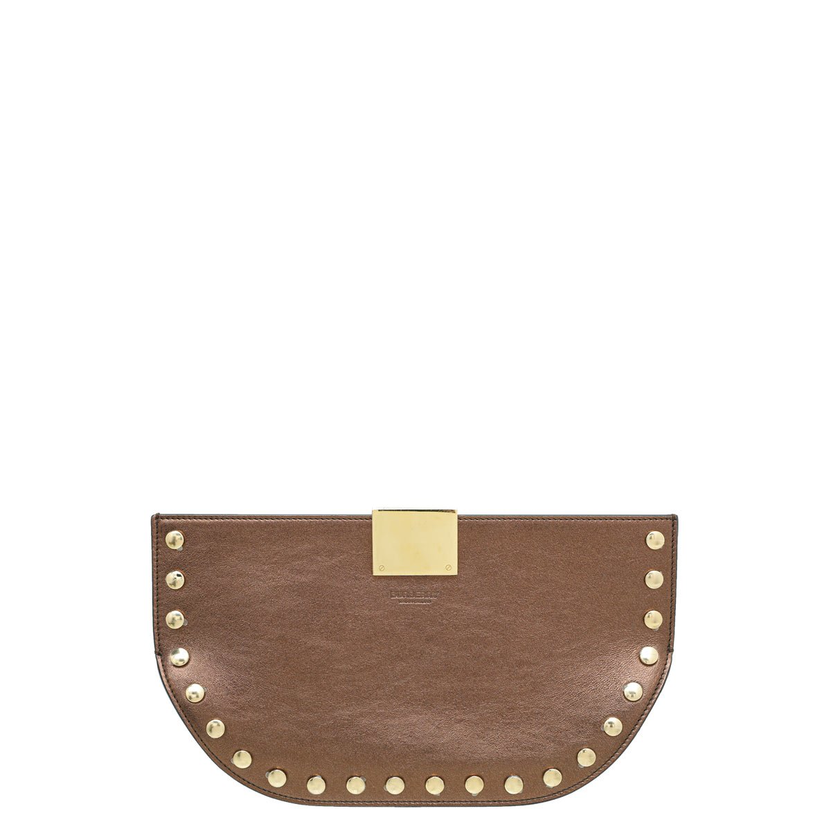 Burberry Bronze Olympia Studs Clutch