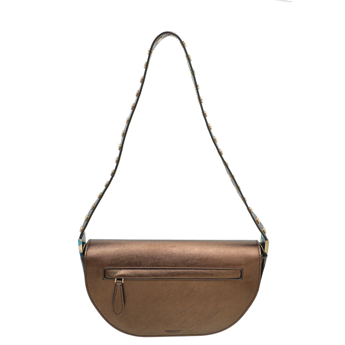 Burberry Bronze Olympia Studs Small Flap Bag