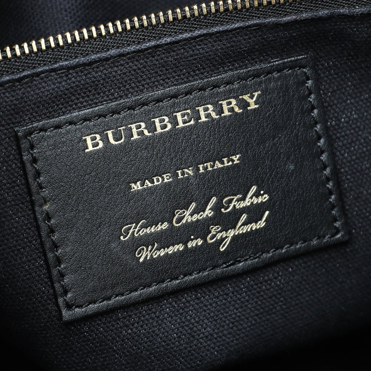 Burberry Brown Banner Tote Small Bag