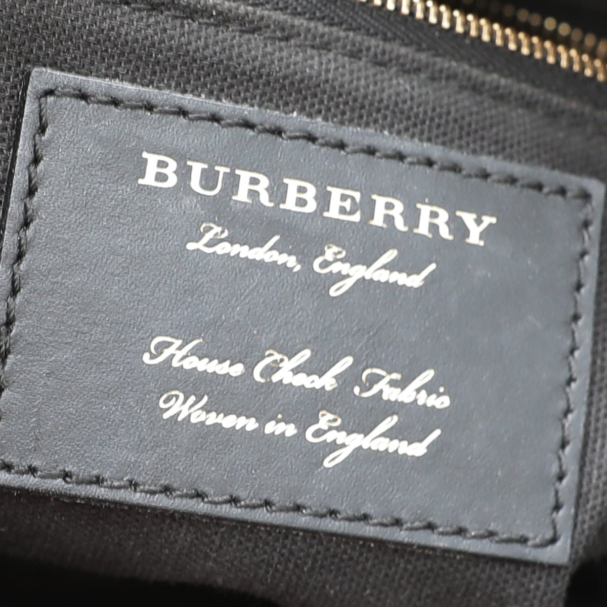 Burberry Brown Banner Tote Small Bag