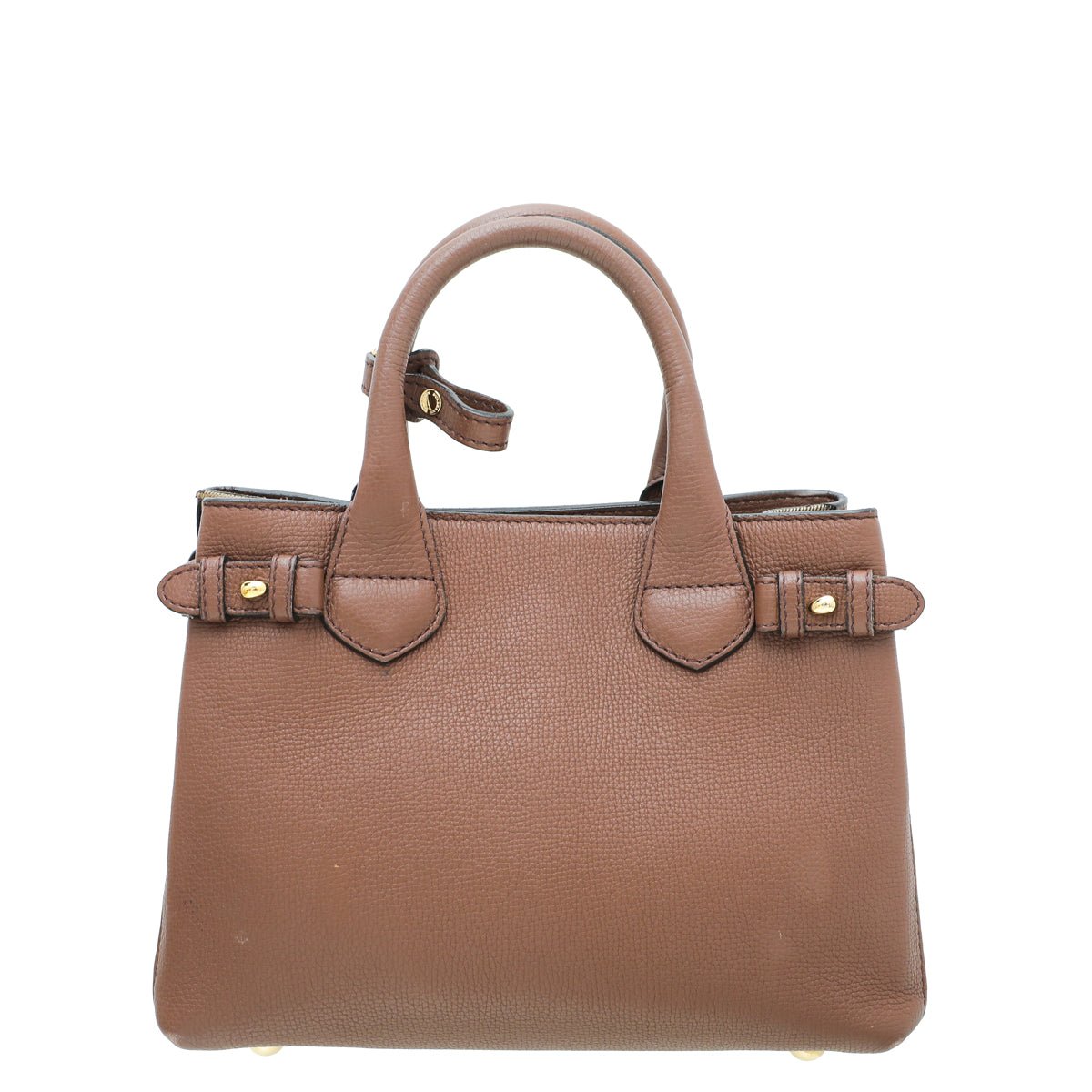 Burberry Brown Banner Tote Small Bag