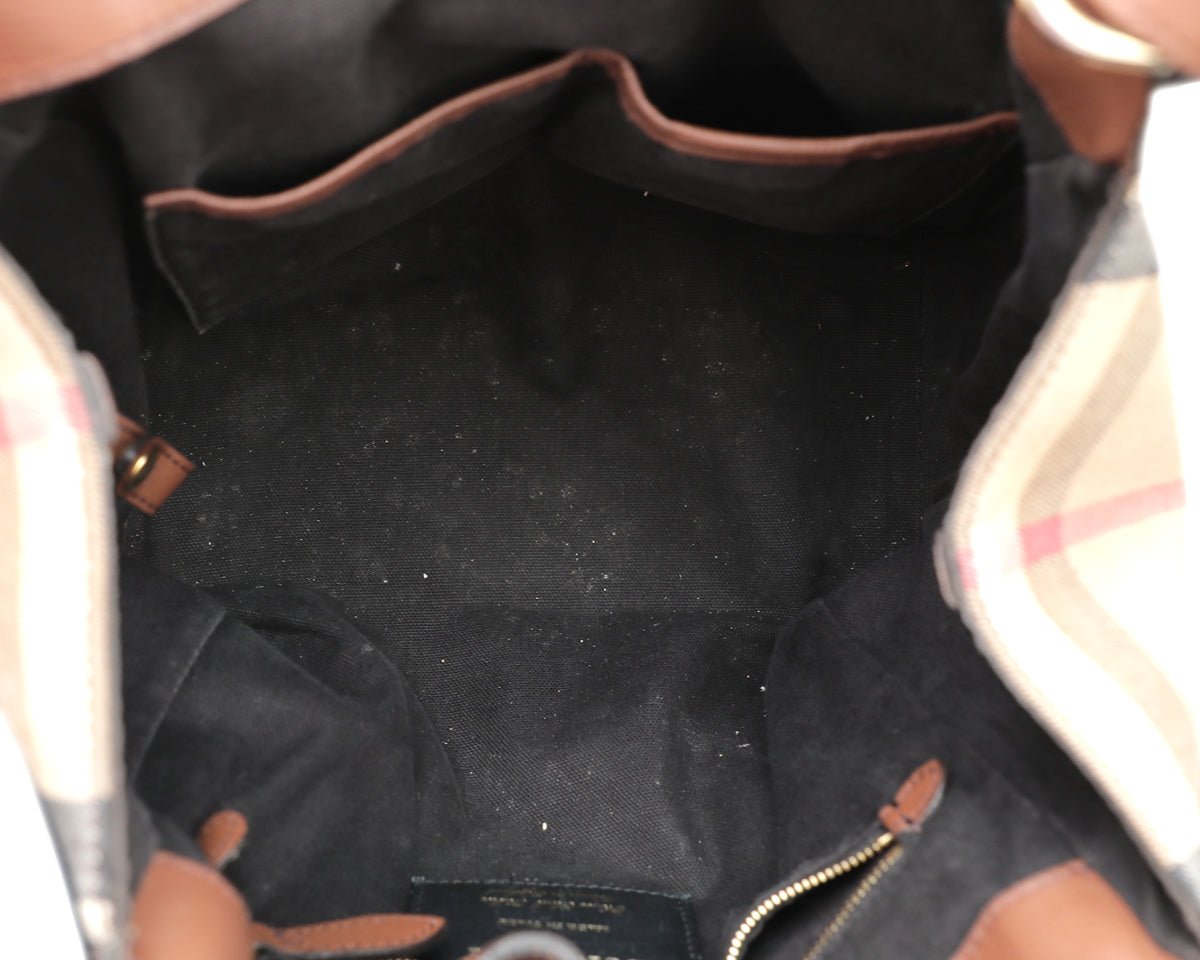 Burberry Brown Canterbury Medium Bag