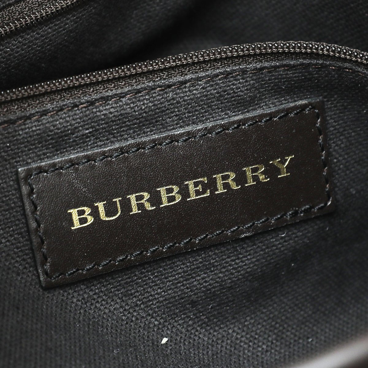 Burberry Brown Haymarket Check Brooklyn Hobo Bag