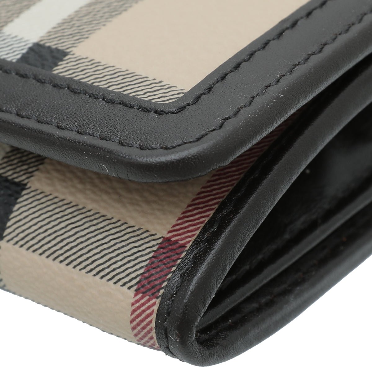 Burberry Brown House Check Continental Wallet