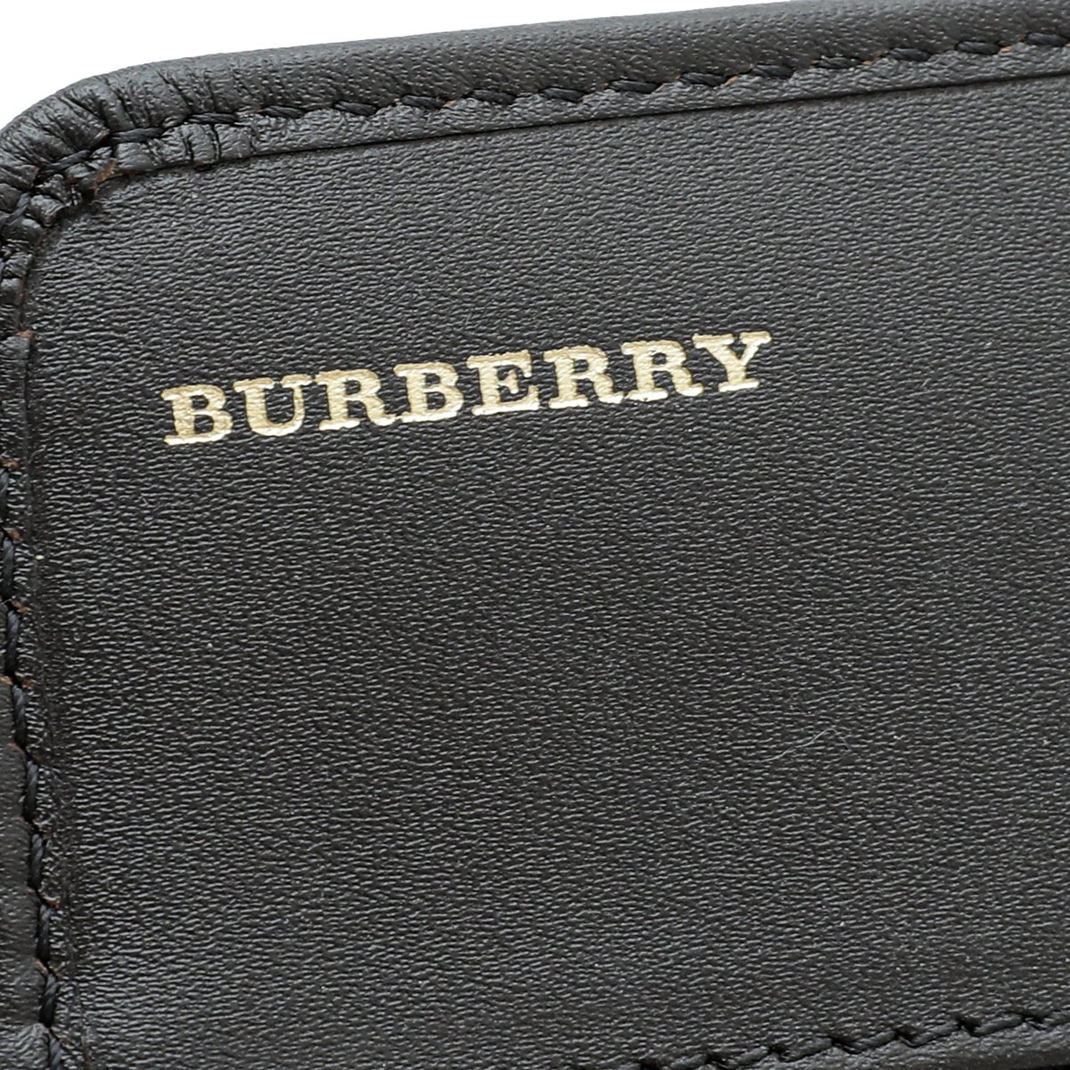 Burberry Brown House Check Continental Wallet