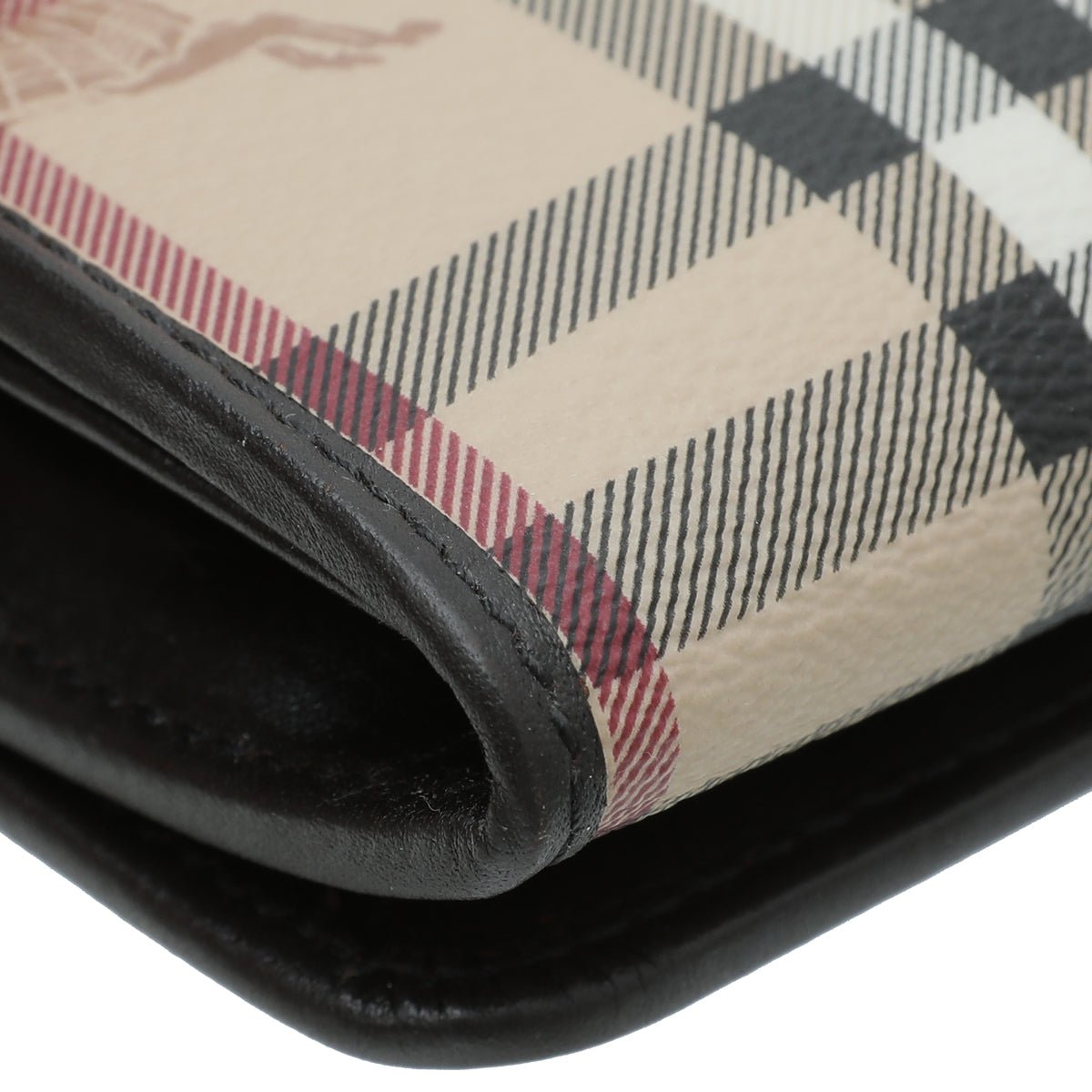 Burberry Brown House Check Continental Wallet