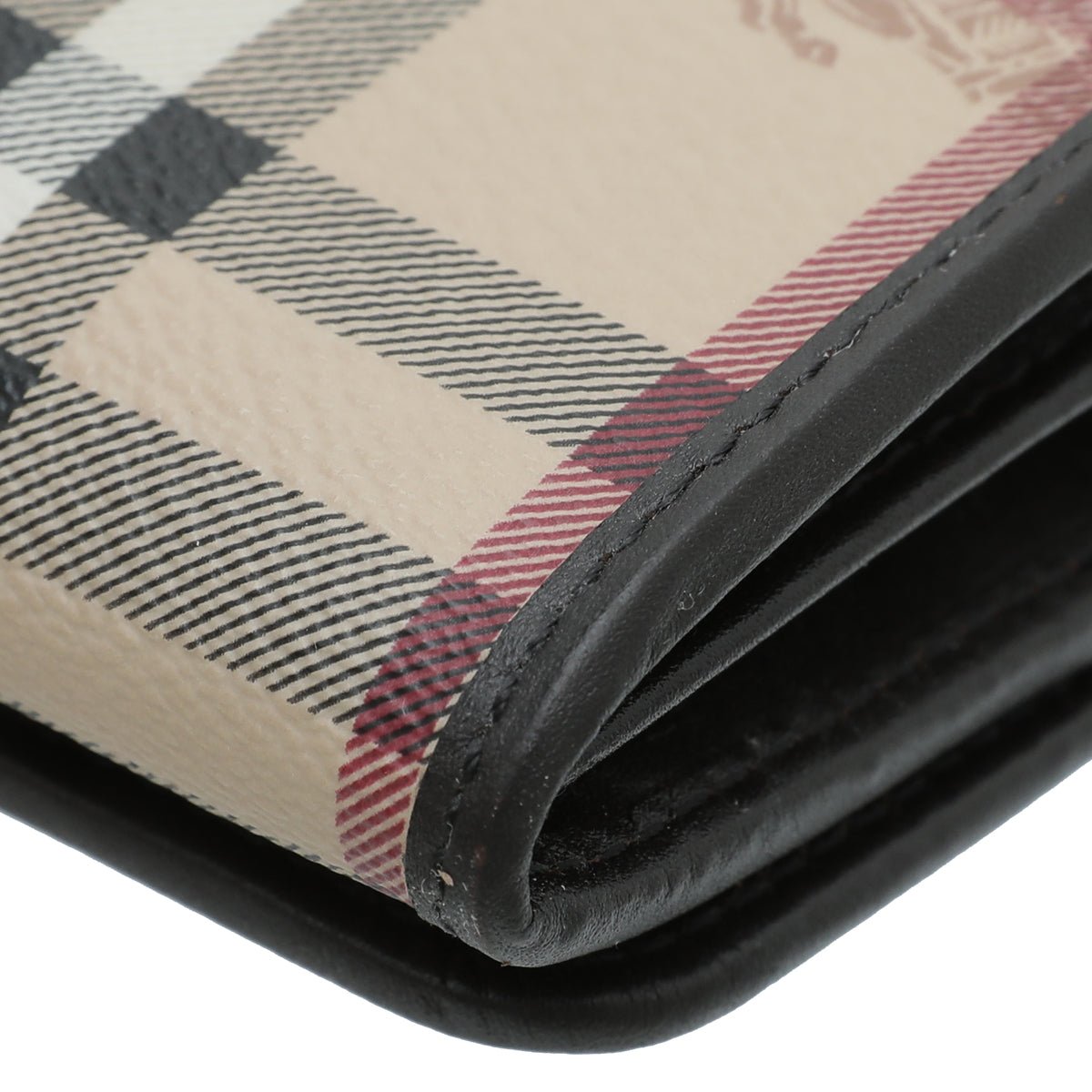 Burberry Brown House Check Continental Wallet