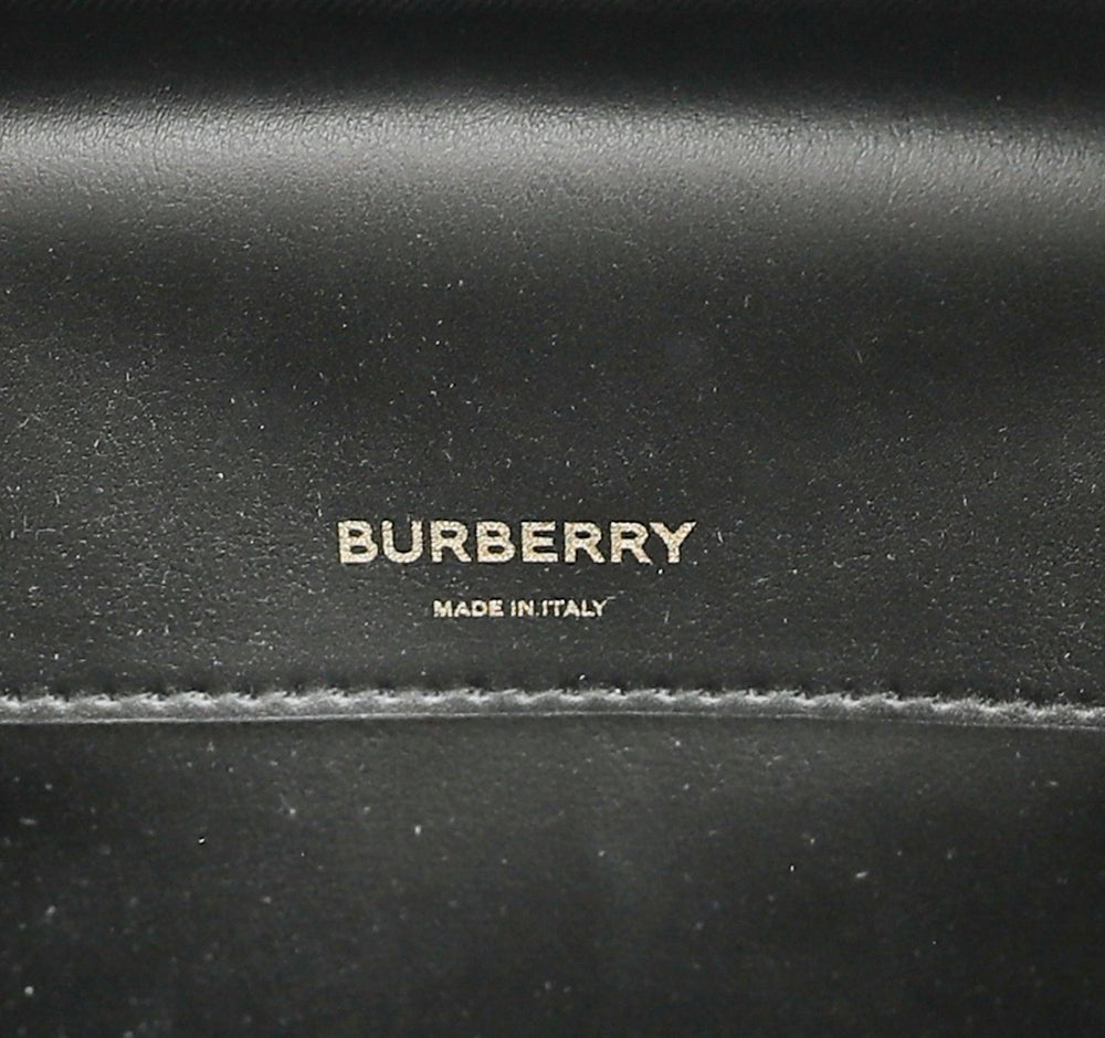 Burberry Brown Monogram Cube Bag