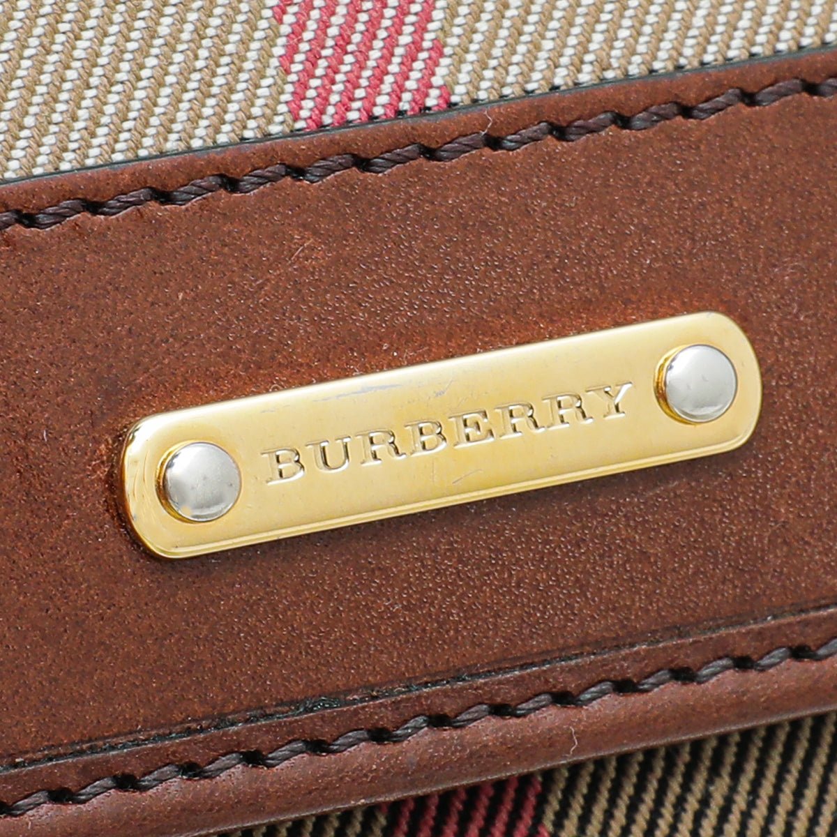 Burberry Brown Nova Check Continental Wallet