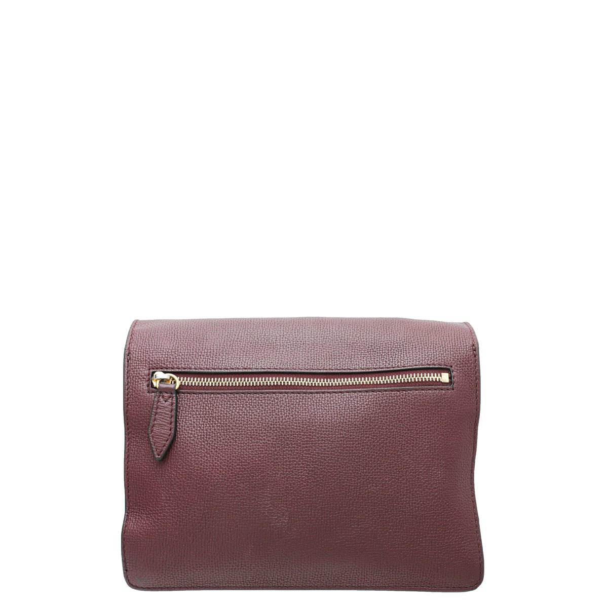 Burberry Burgundy House Check Macken Crossbody Bag