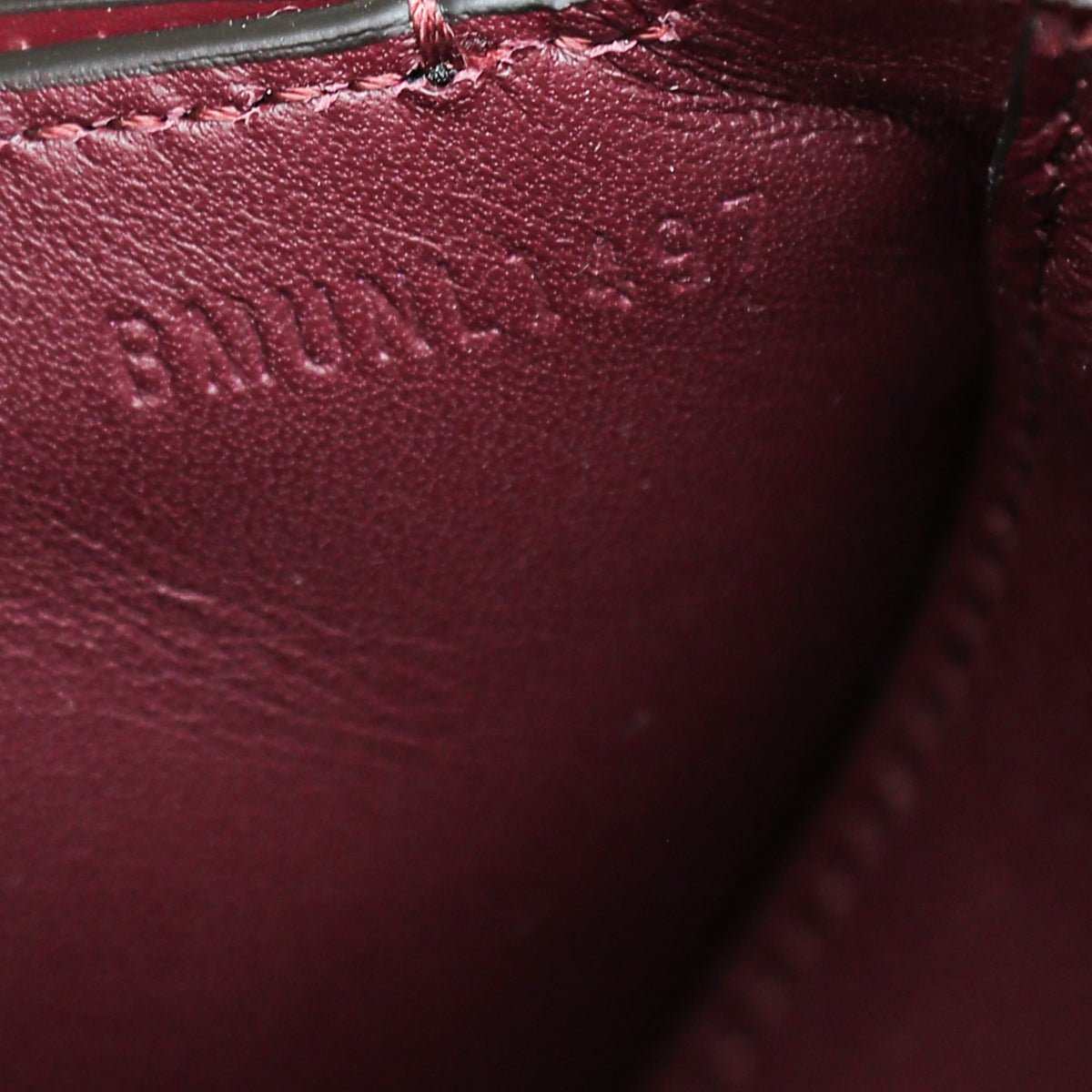 Burberry Burgundy Olympia Small Bag