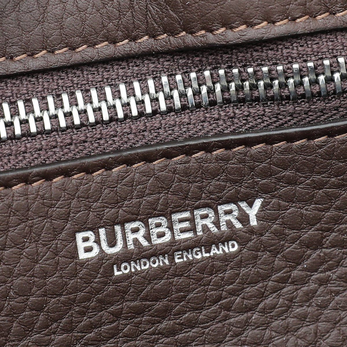 Burberry Clay Brown Pocket Messenger Bag