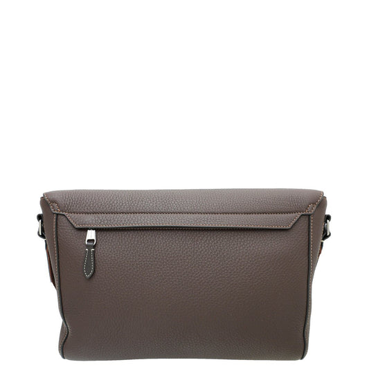 Burberry Clay Brown Pocket Messenger Bag