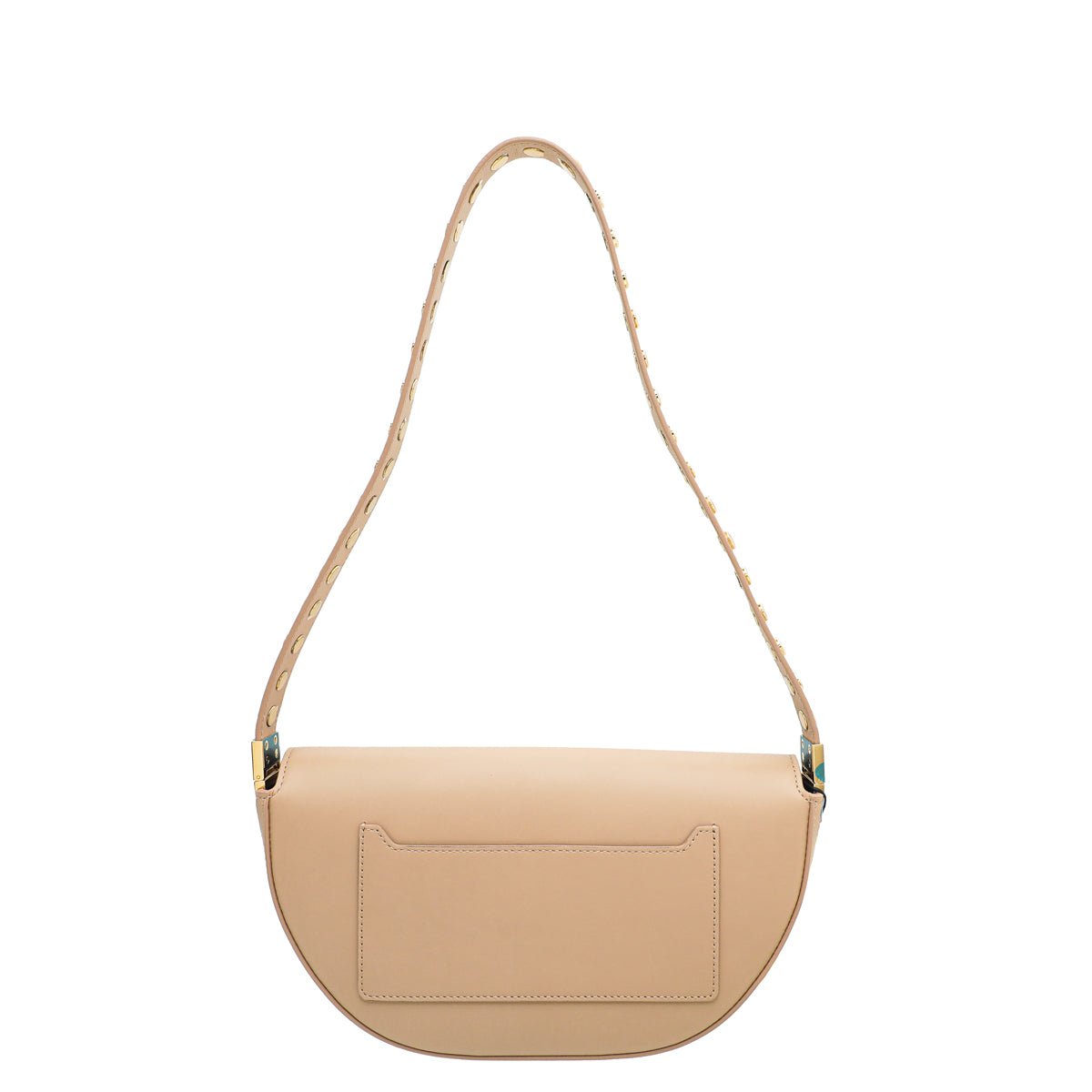 Burberry Cool Beige Olympia Studs Flap Bag