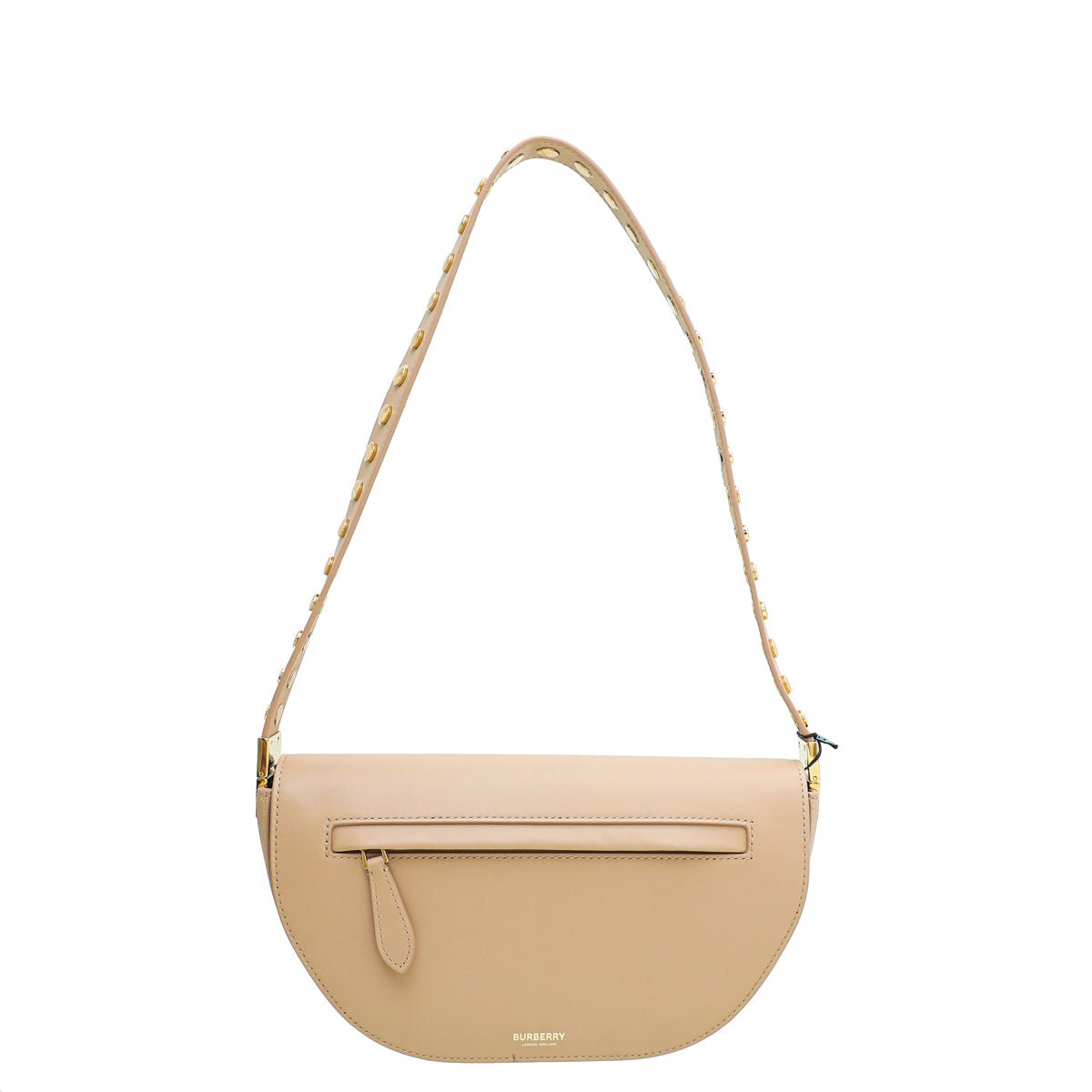 Burberry Cool Beige Olympia Studs Small Flap Bag