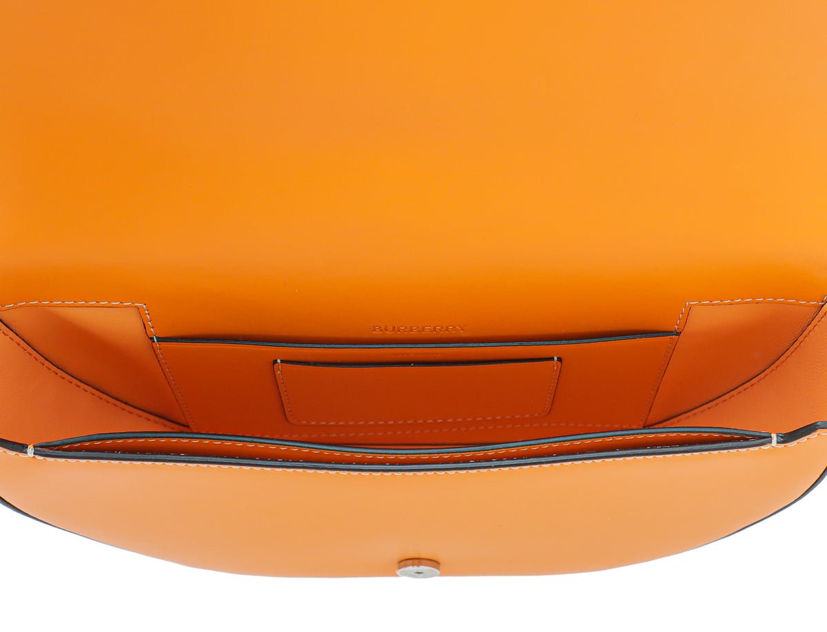 Burberry Deep Orange Olympia Bumbag